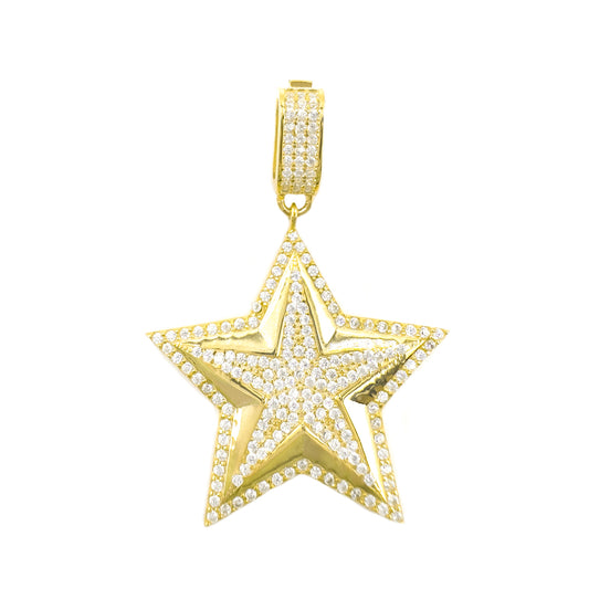 Stone Star Pendant / Charm