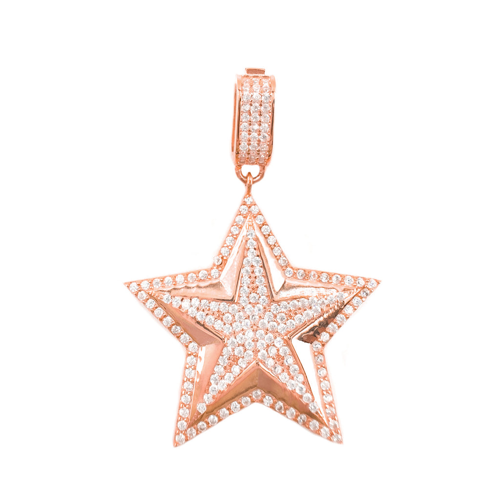 Taşlı Yıldız Kolye Ucu / Charm