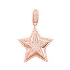 Taşlı Yıldız Kolye Ucu / Charm