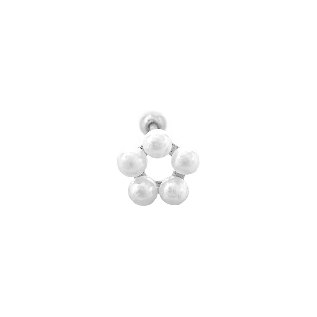 Rundes Perlenpiercing