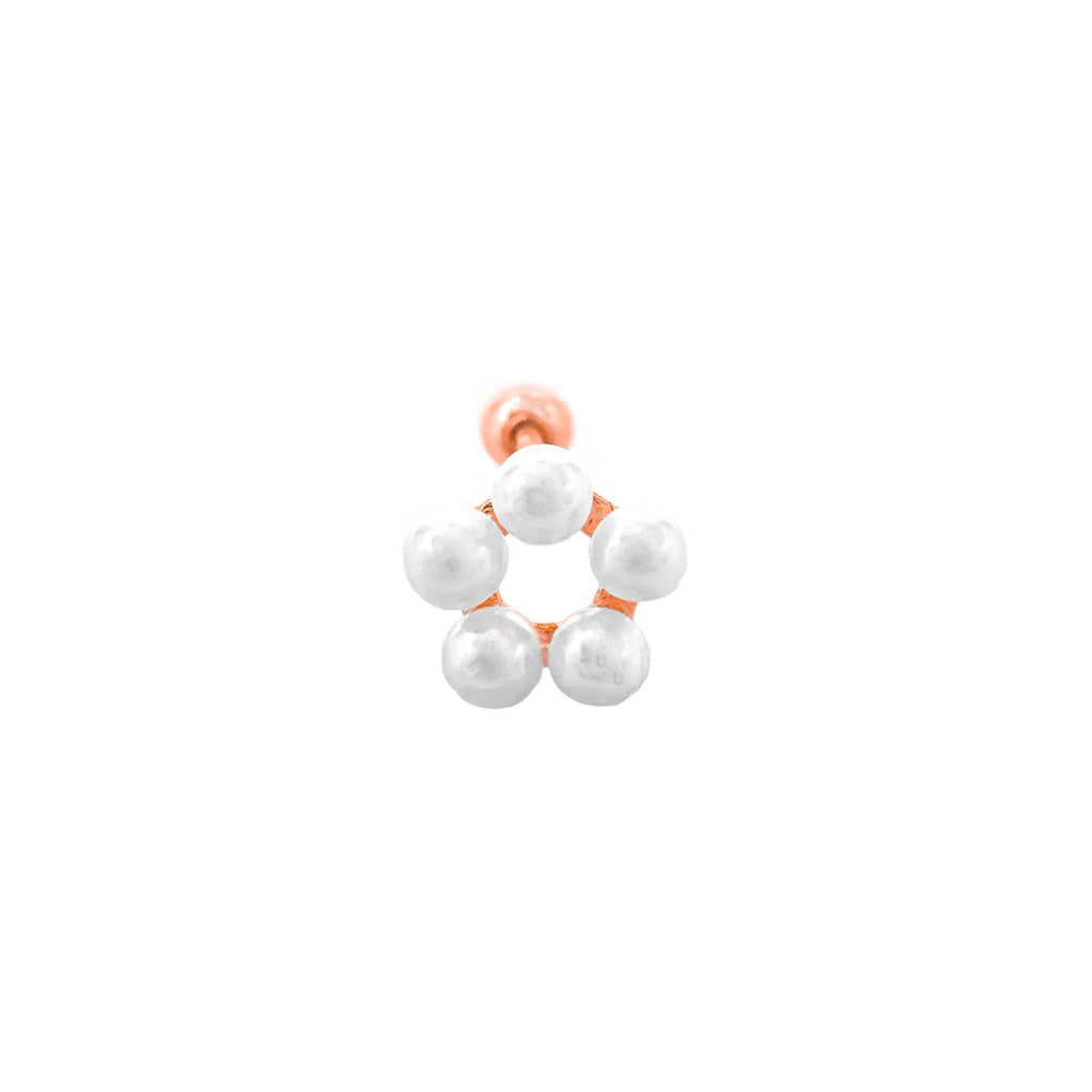 Rundes Perlenpiercing