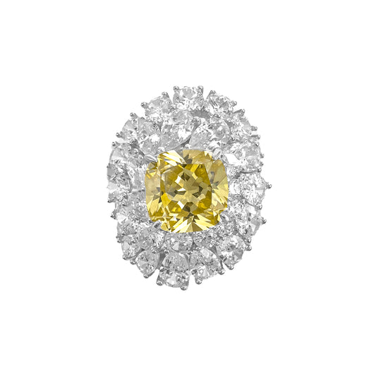 Gelber quadratischer Ring