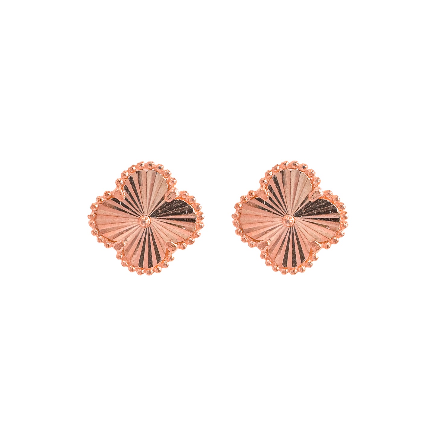 Laser Cut Clover Earrings