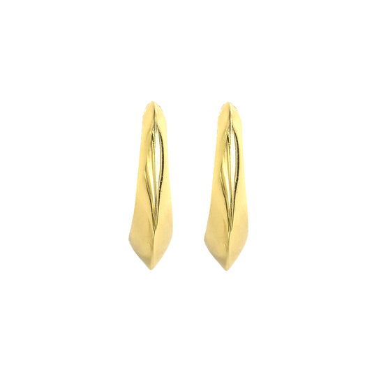 Stoneless Hoop Model Earrings