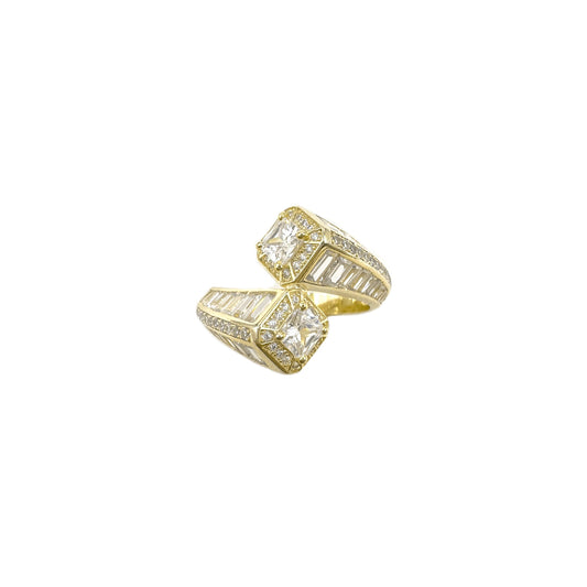 Baguette Stone Design Ring