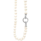 Perlenkette mit Steinclip