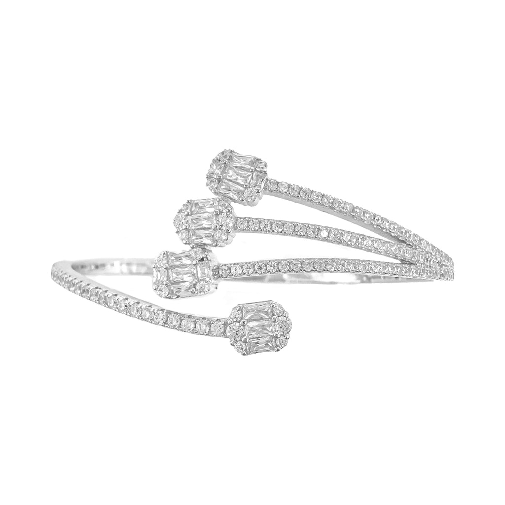 Baget Taşlı Tasarım Kelepçe