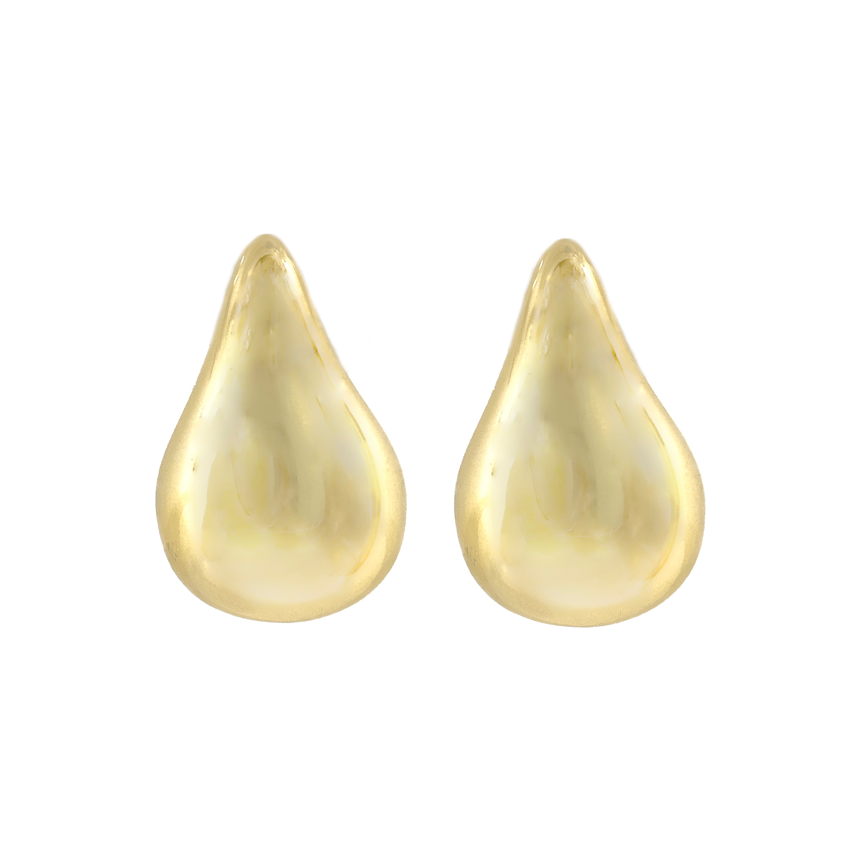 Büyük Boy Pear Küpe