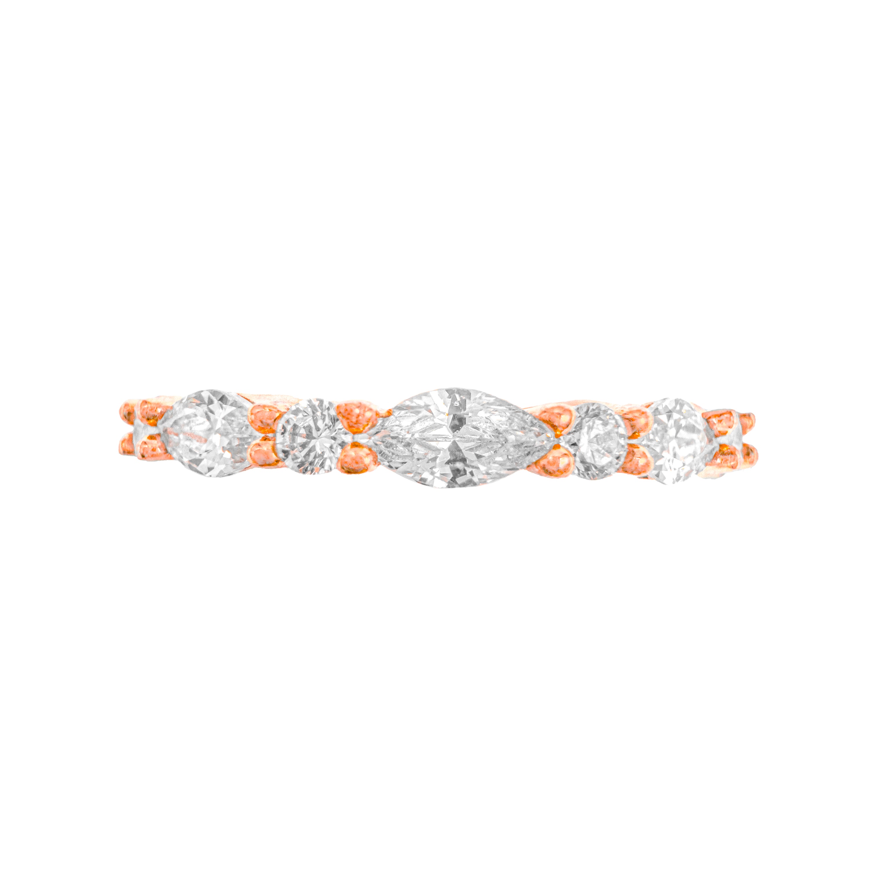 Marquise Cut Eternity Ring
