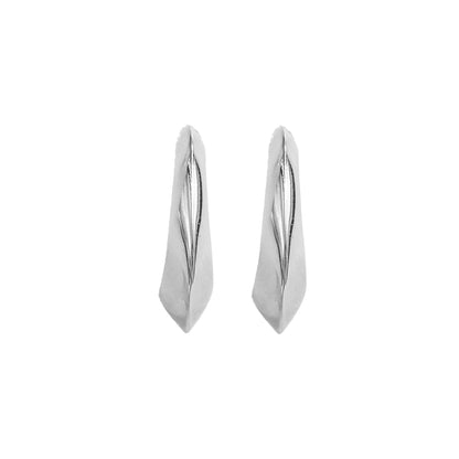 Stoneless Hoop Model Earrings