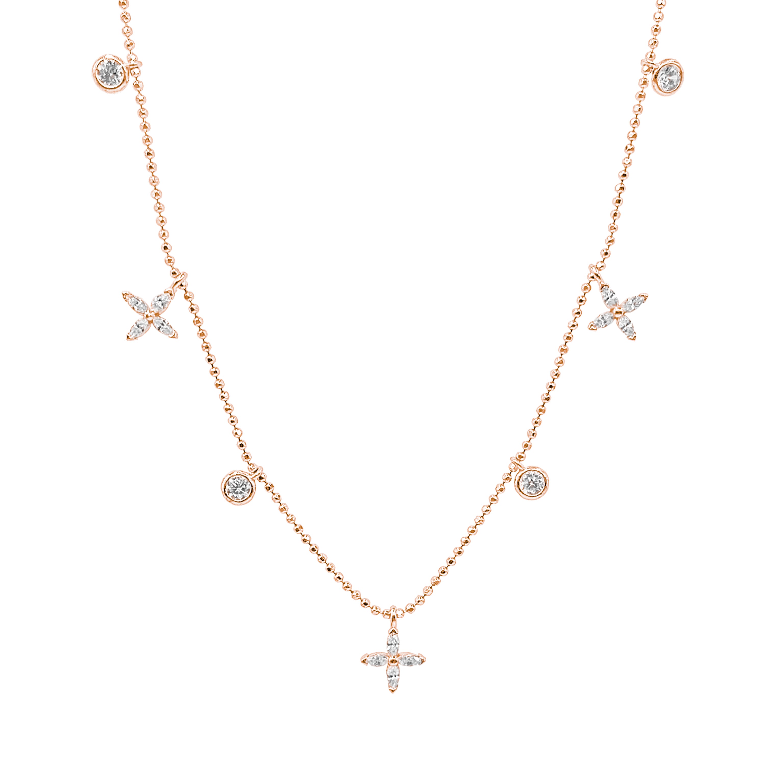 Markiz Taşlı Kolye