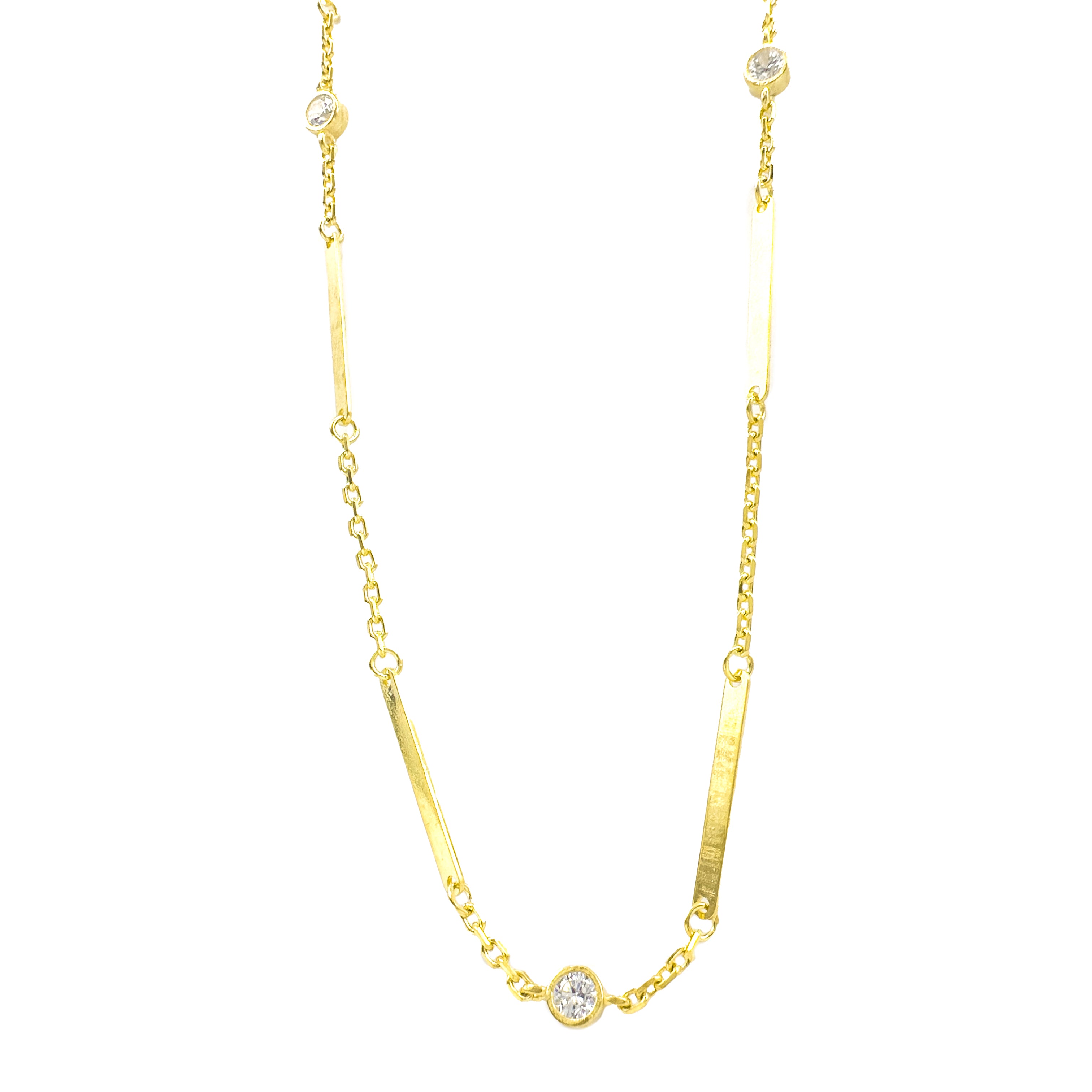 Emily Cris Taşlı Choker Kolye