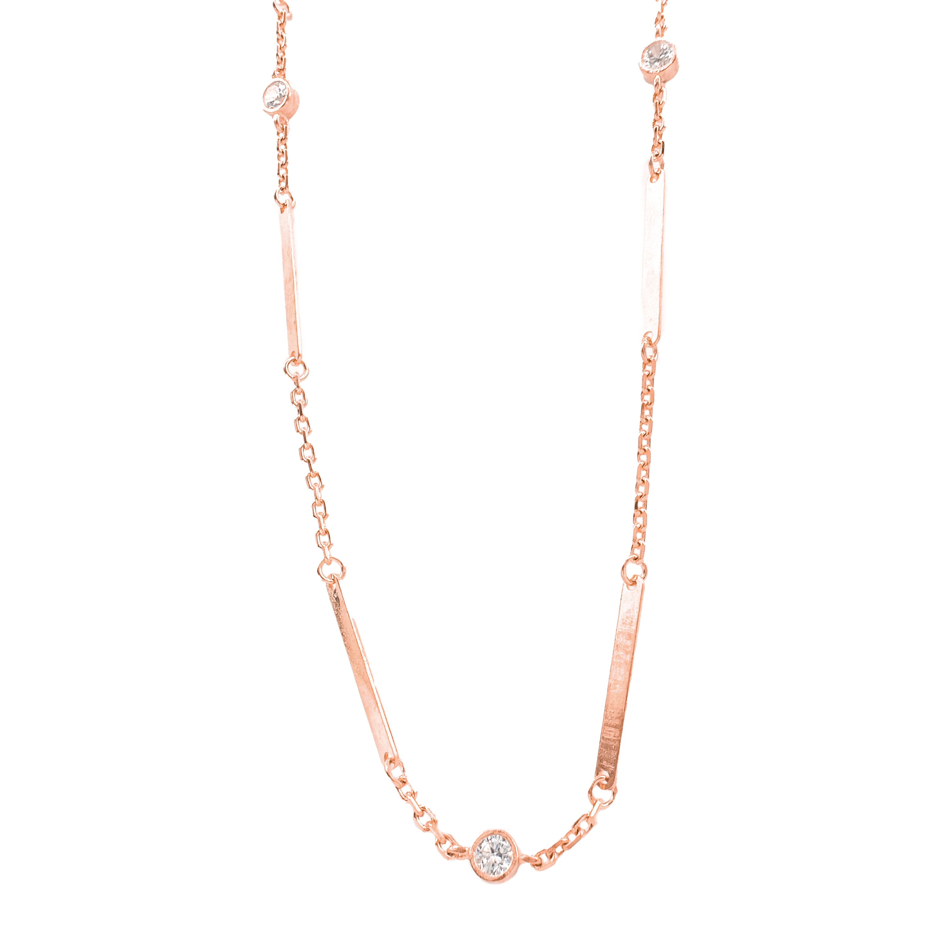 Emily Cris Taşlı Choker Kolye