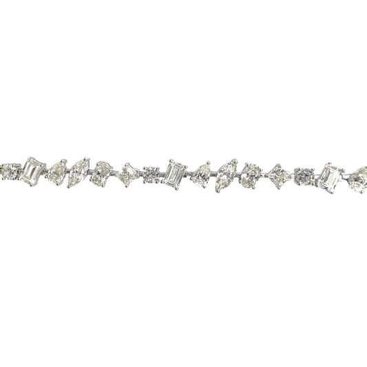 Moissanite Waterway Model Bracelet