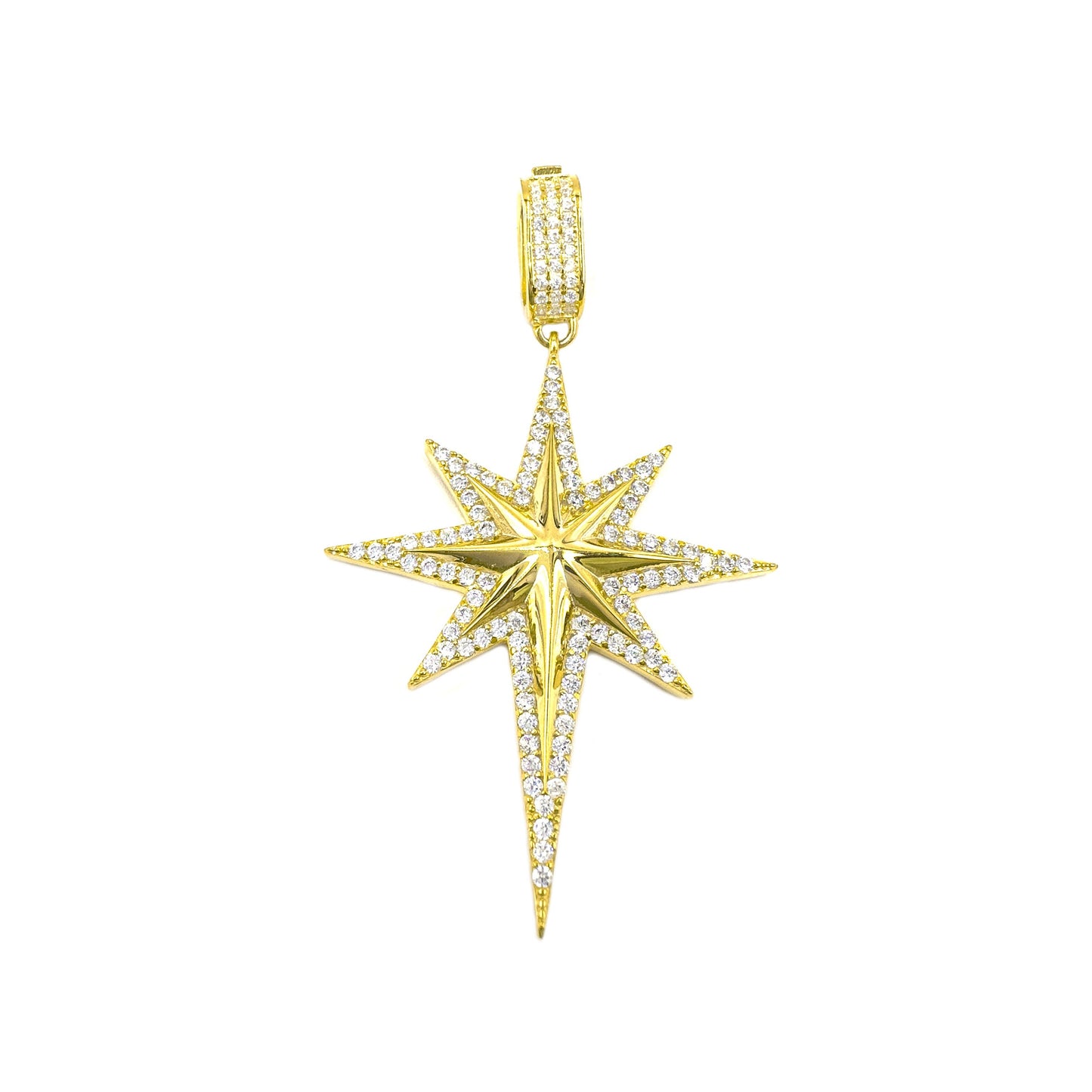 Stone Pole Star Pendant / Charm