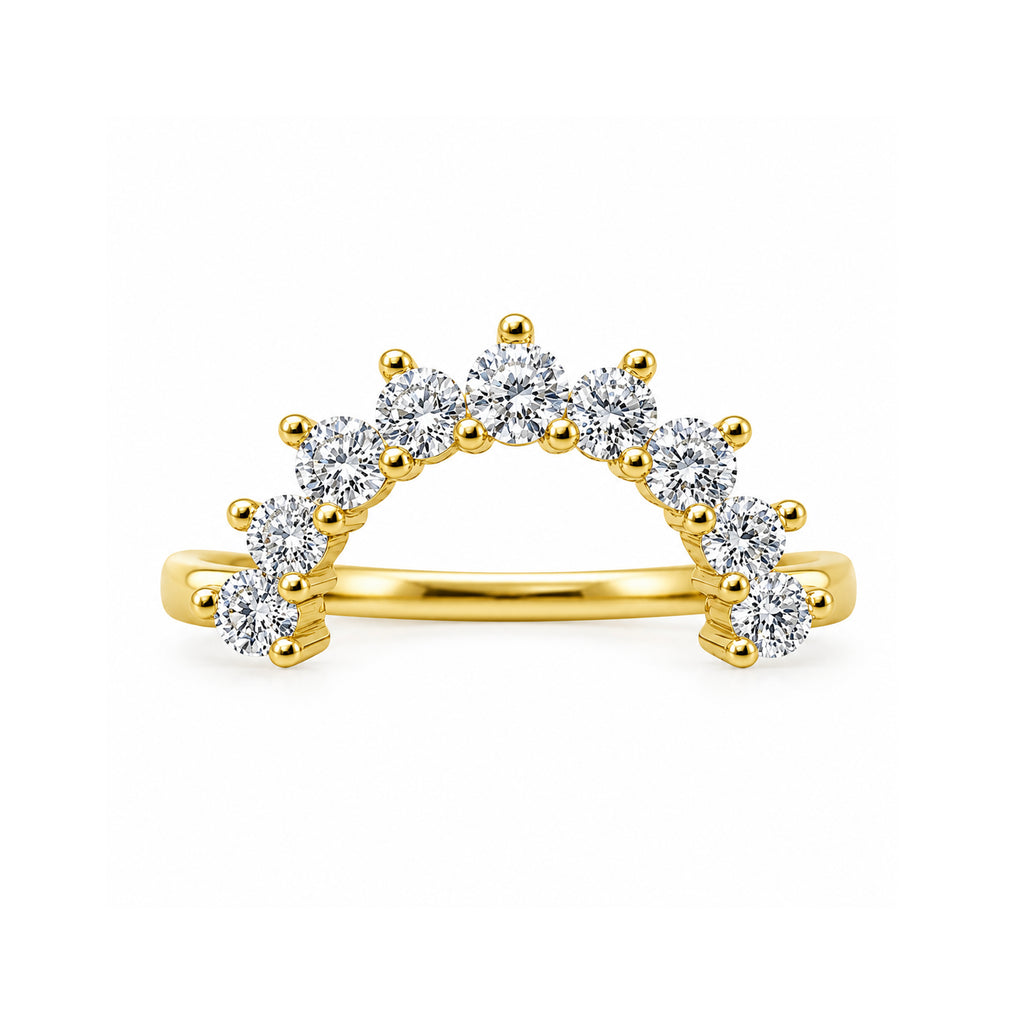 Ring „Halbmond-Stapler“