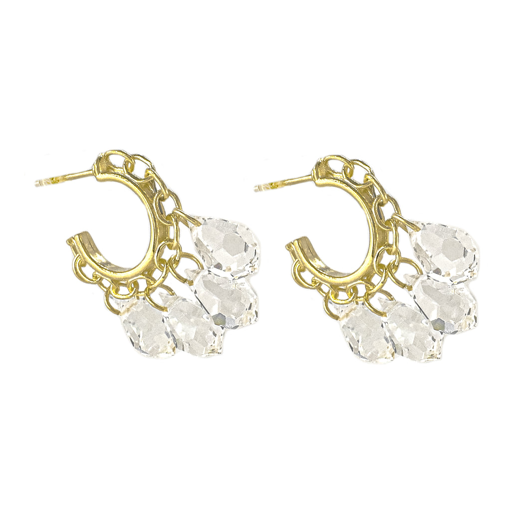 Sallantılı Damla Küpe