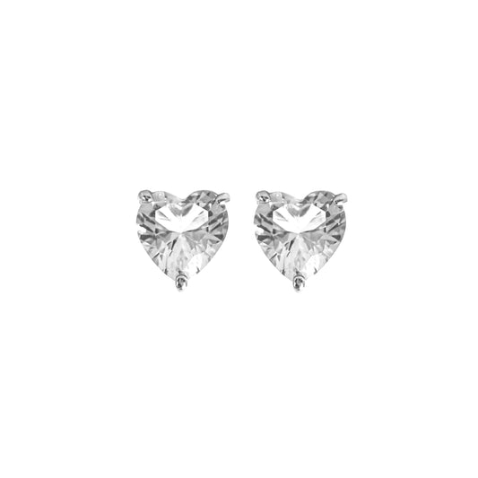 Pin Heart Earrings