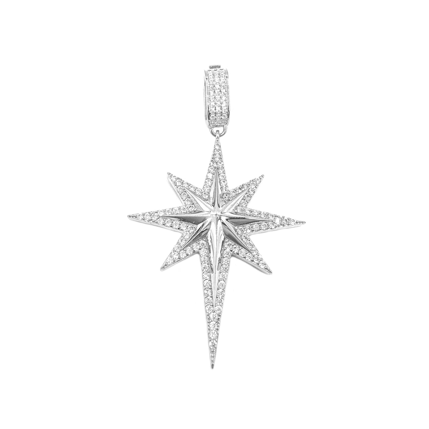 Stone Pole Star Pendant / Charm