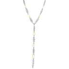 Karışık Taşlı Ataç Zincirli Y Kolye