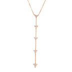 Üzüm Taşlı Y Kolye