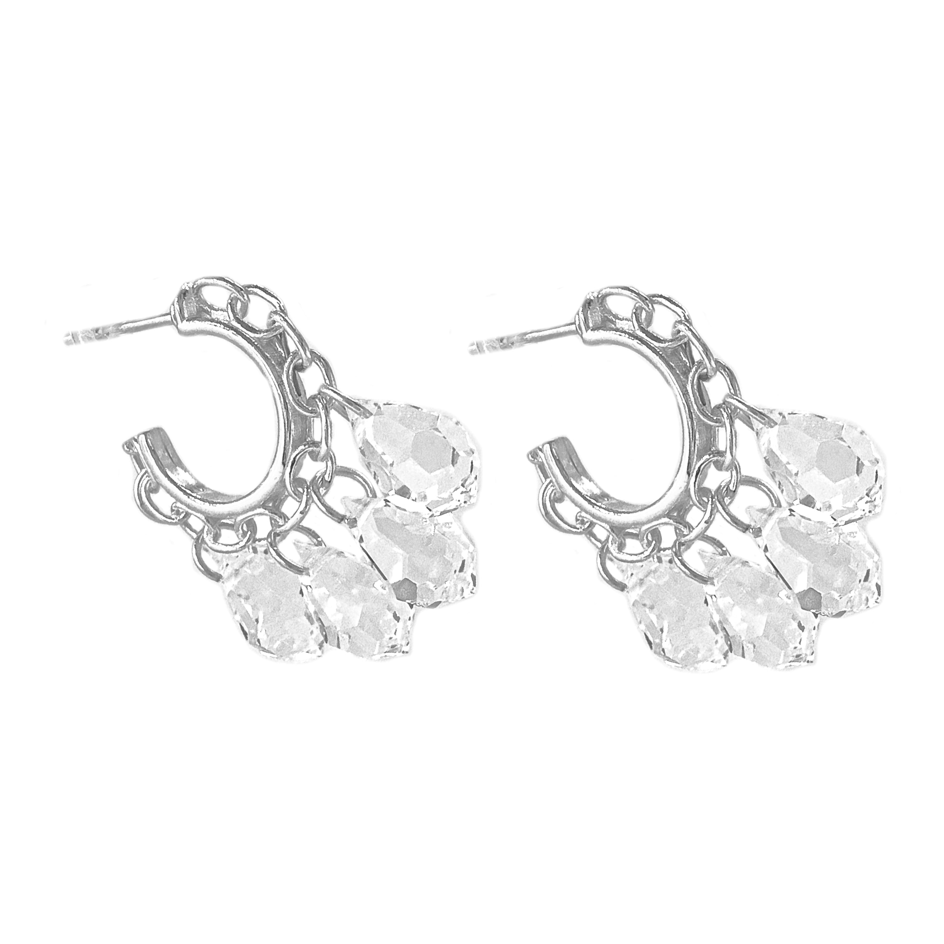 Sallantılı Damla Küpe