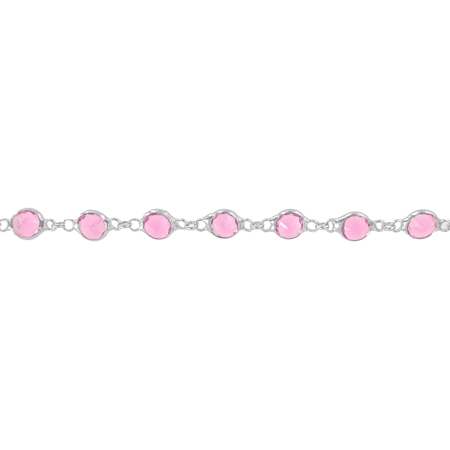 Pembe Taşlı Bileklik
