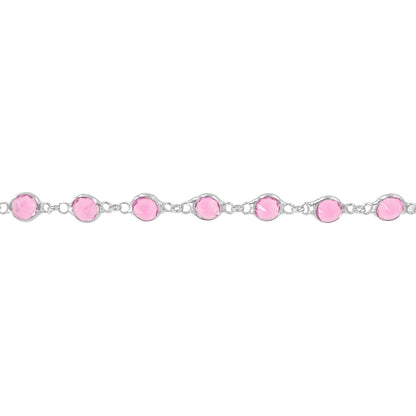 Pembe Taşlı Bileklik