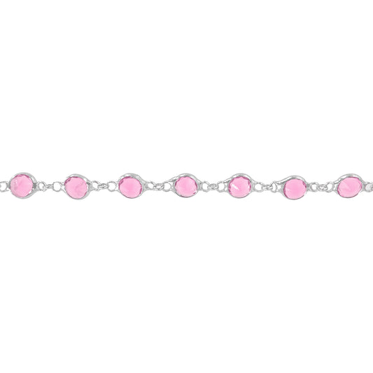 Pembe Taşlı Bileklik