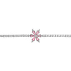 Armband "Blumen-Wasserfall" mit bunten Steinen