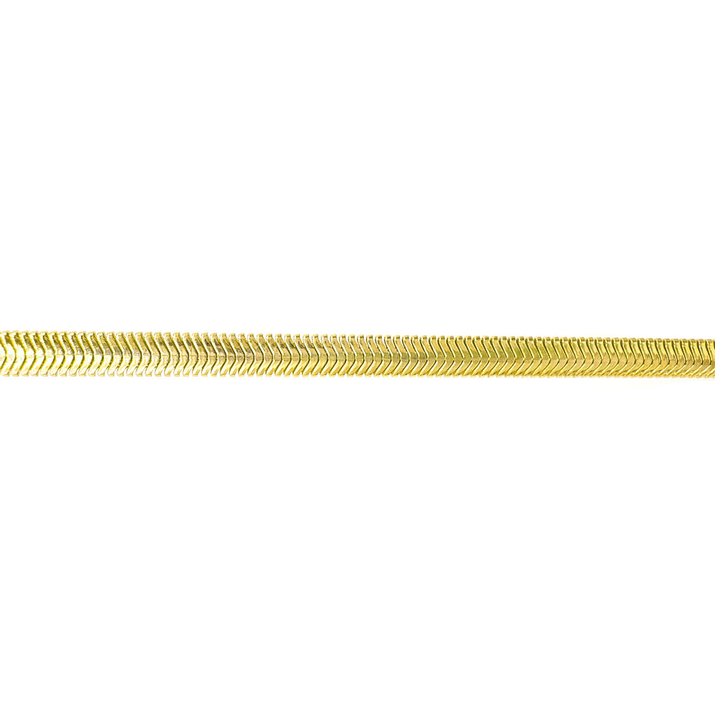 Two and a Half mm Herringbone Bracelet