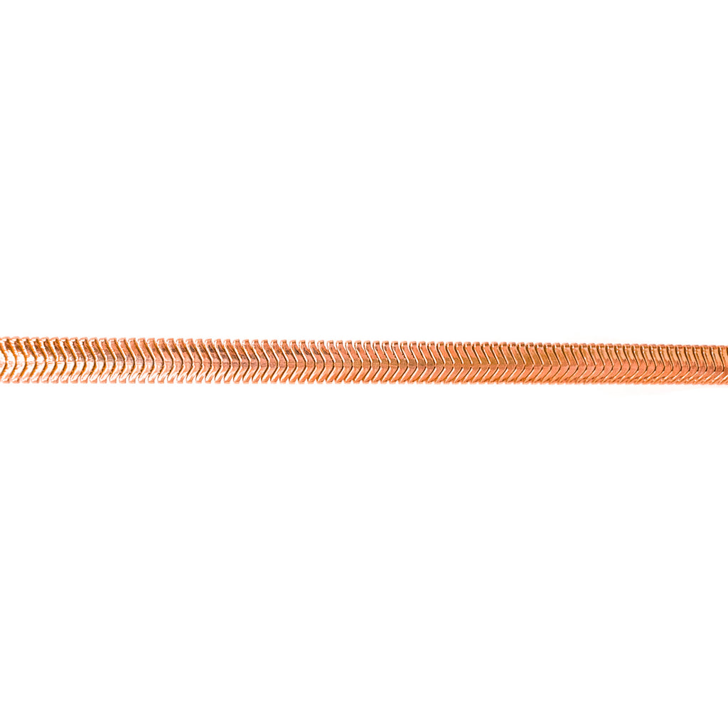 Two and a Half mm Herringbone Bracelet