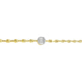 Armband mit Baguette-Steindetails