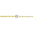 Armband mit Baguette-Steindetails