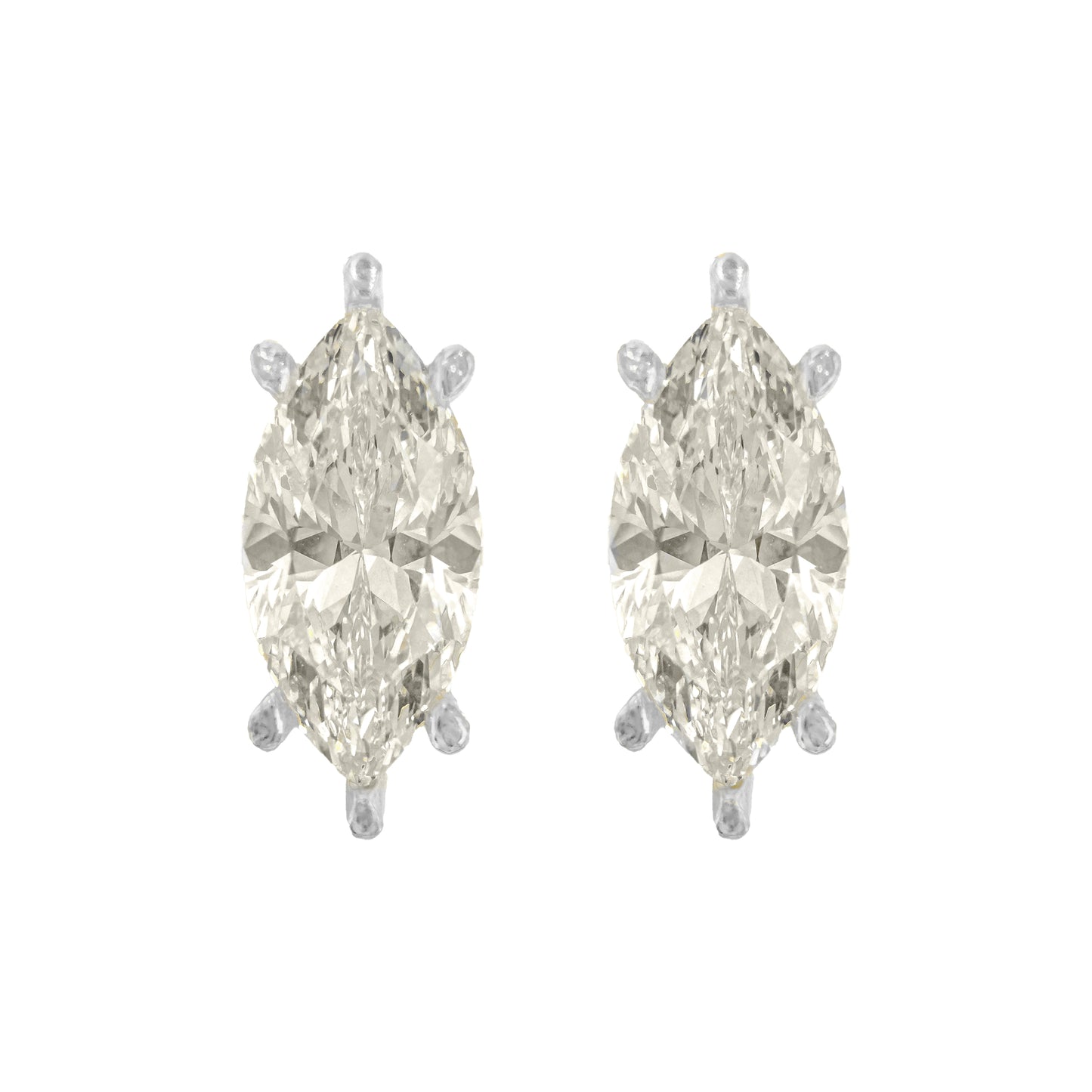 Taşlı Montür Uzun G-Color Markiz Küpe