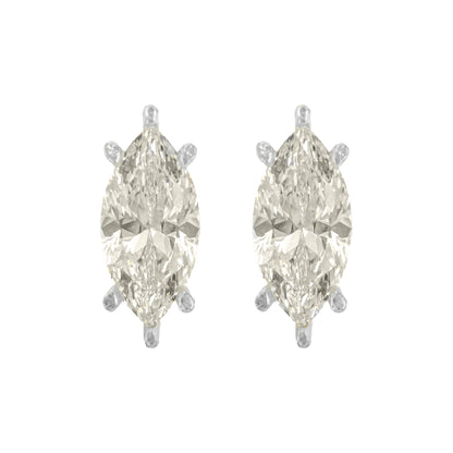 Taşlı Montür Uzun G-Color Markiz Küpe