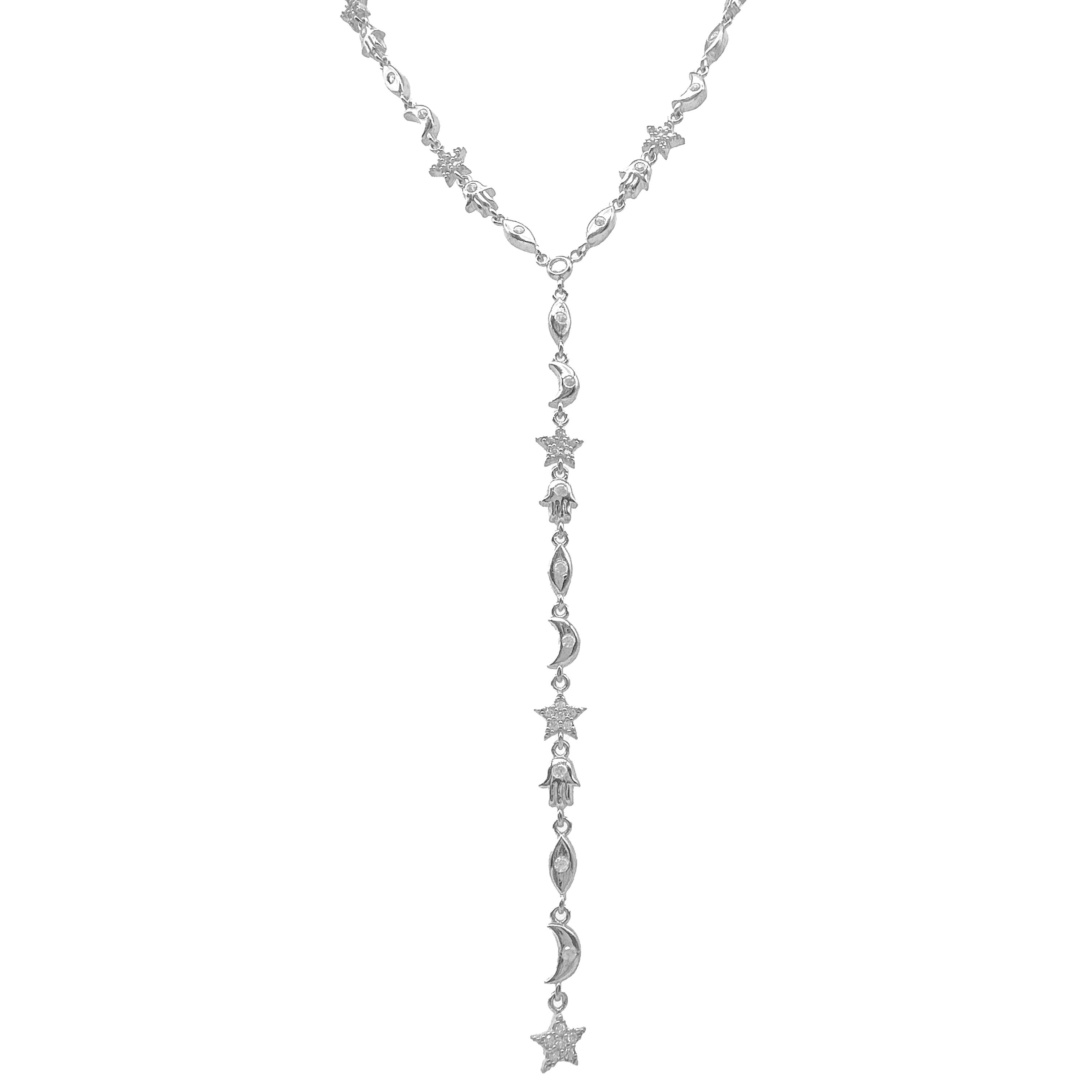 Bella Figürlü Sıralı Y Kolye