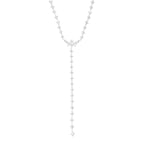 Taşlı Markiz Y Kolye