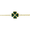 Armband Modell Grünes Kleeblatt