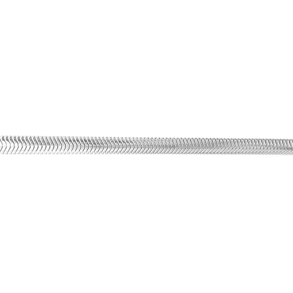 Two and a Half mm Herringbone Bracelet
