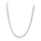 Bianca Sıralı Taşlı Sallantılı Kolye