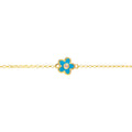 Blumenarmband