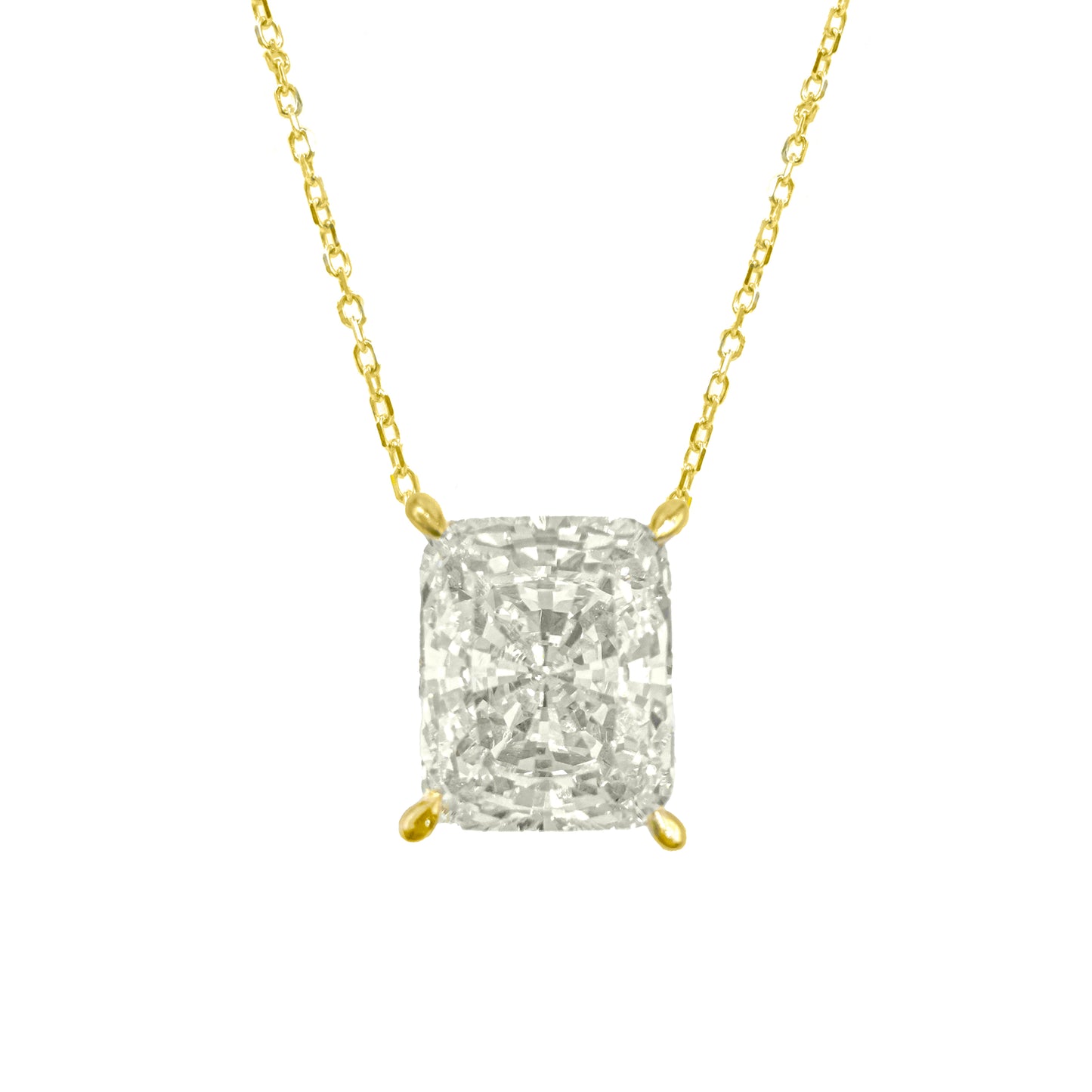 Taşlı Montür G-Color Radiant Baget Kolye