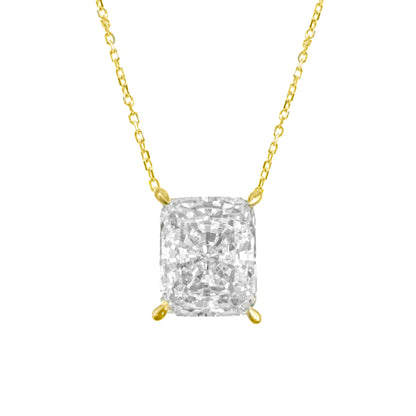 Taşlı Montür Radiant Mozanit Kolye