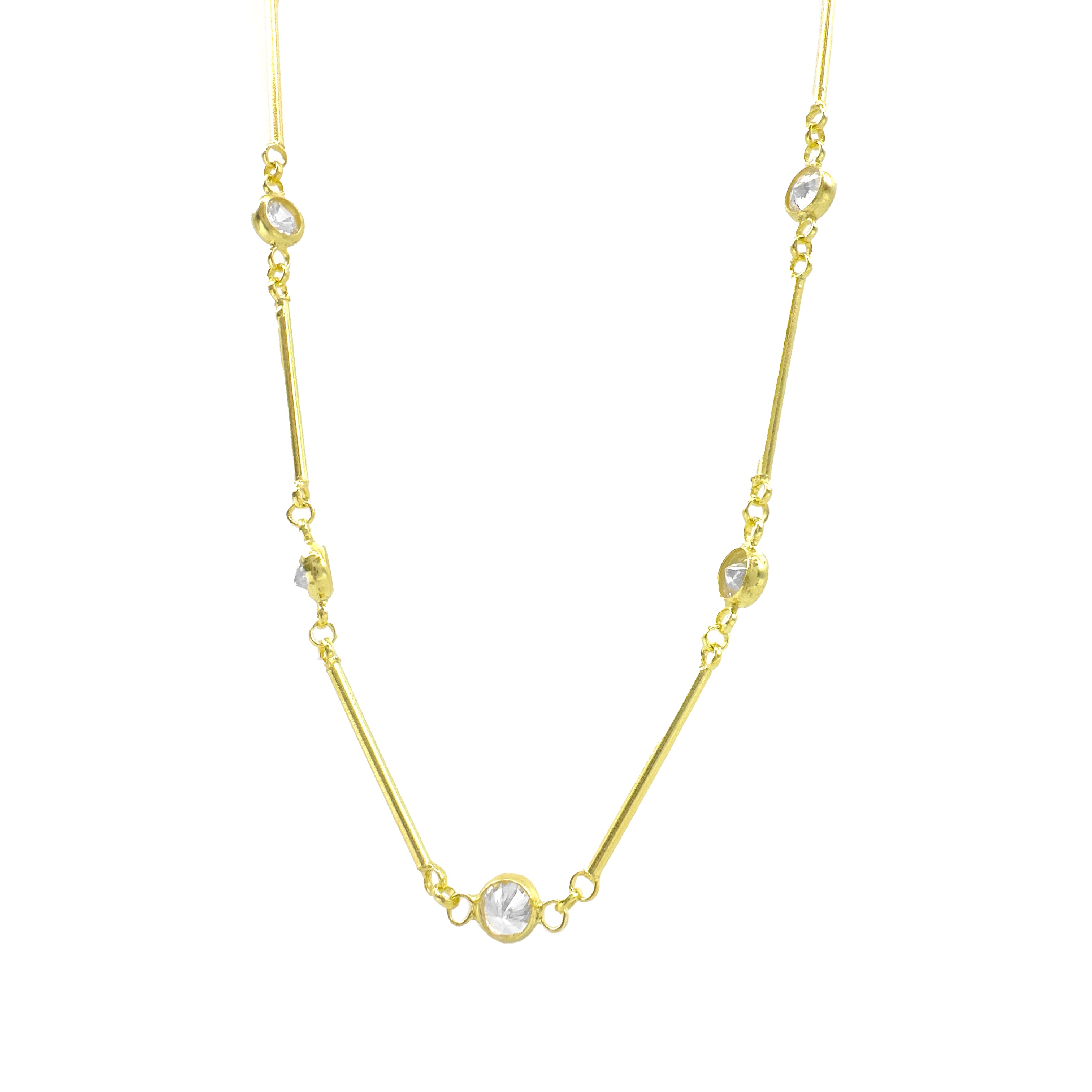 Emily Cris Çubuk Taşlı Kolye