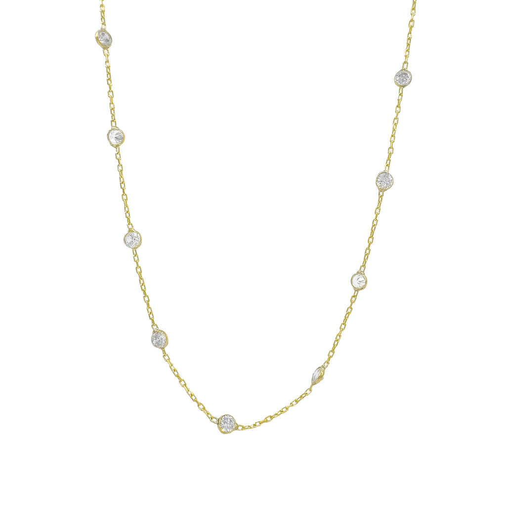 Stone-Embellished Designer Necklace