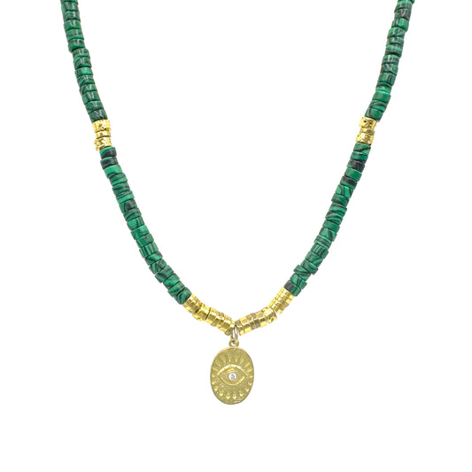 Malachite Natural Stone Necklace