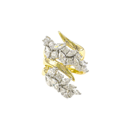 Marquise Leaf Ring