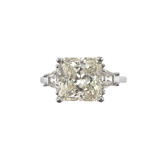 Square Moissanite Ring