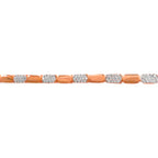 Armband mit wechselnden Steinen